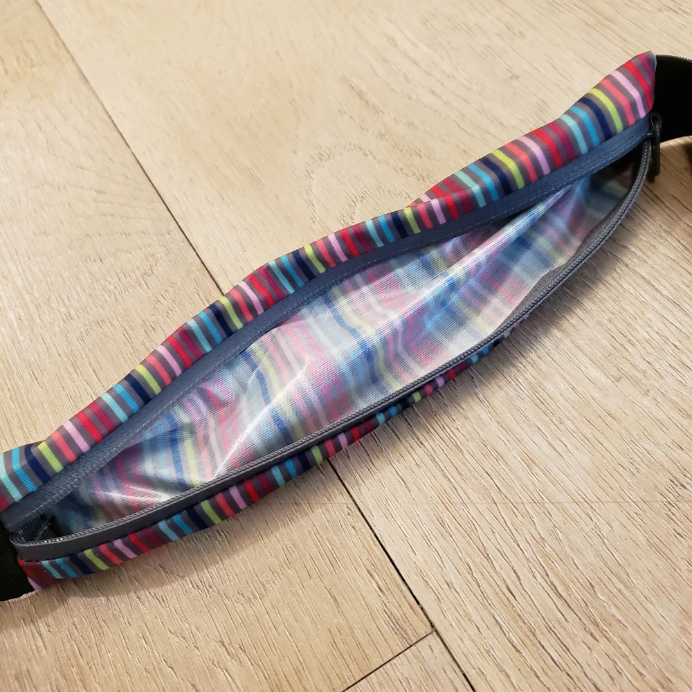 Colorful Striped Jigging Bag